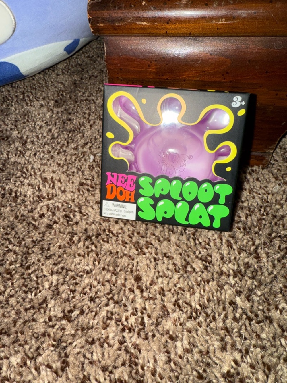 Needoh Purple Sploot Splat Squishy